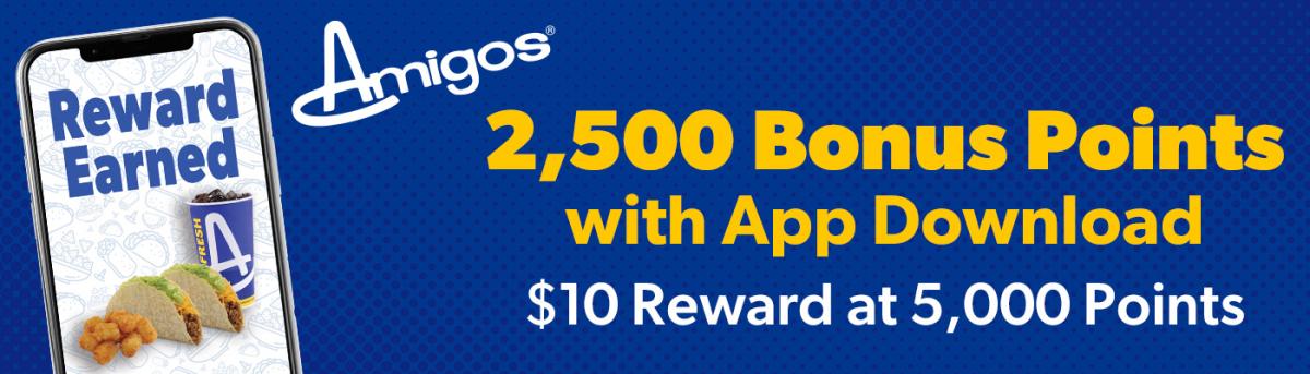 Amigos Rewards Bonus Points