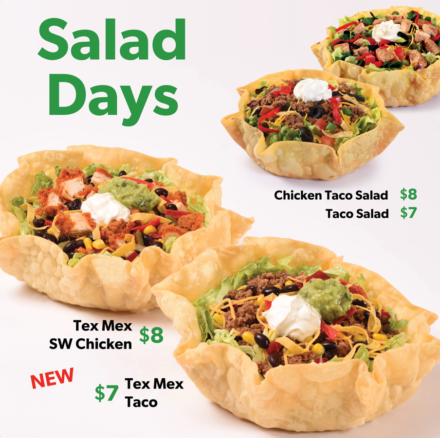 Taco Salad Days