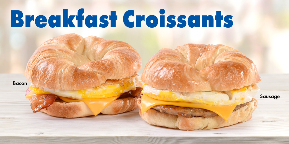 Breakfast Croissant Sandwiches
