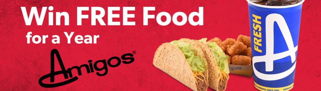Win Free Amigos Food for a Year